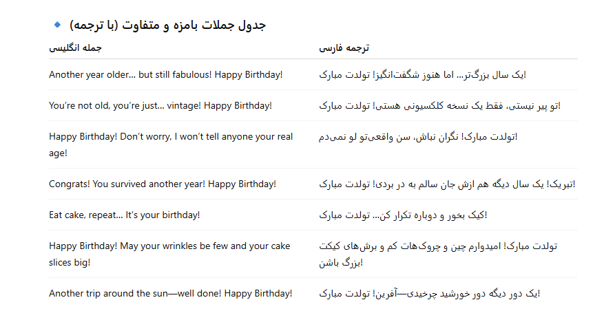 تولدت مبارک به انگلیسی-19